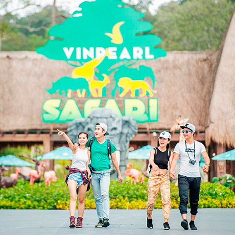 Tour Phú Quốc - Bãi Sao - Nam Đảo - VinWonders - Vinpearl Safari
